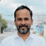 Porträt von Kannan, Projektleiter.